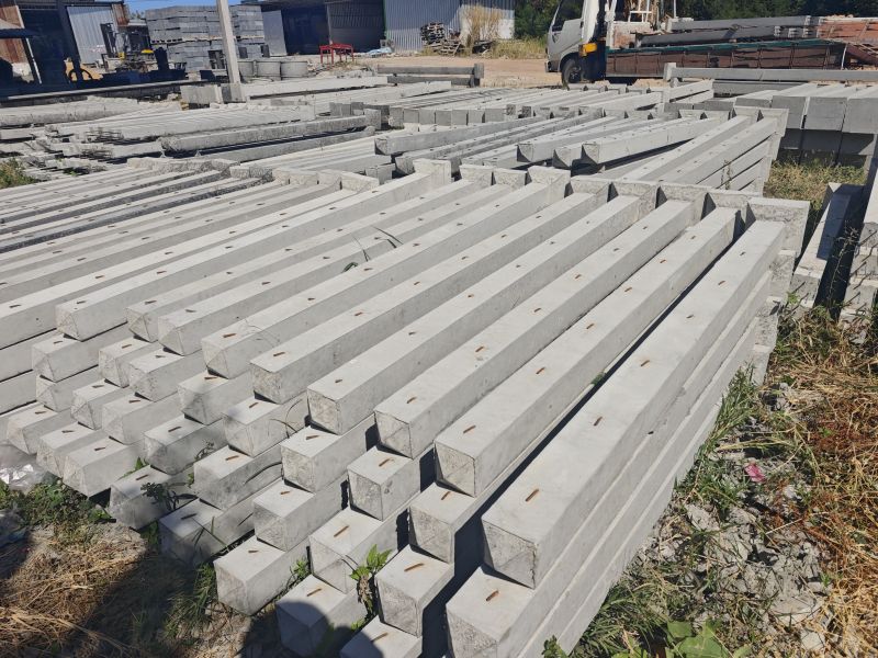 เสารั้ว หน้า 4 นิ้ว  (ราคา/เมตร) อุบลราชธานี